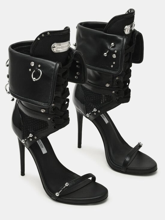 Steve Madden Shoes - New Steve Madden Womens Casella Piercing Black stiletto heel choose sz shoe